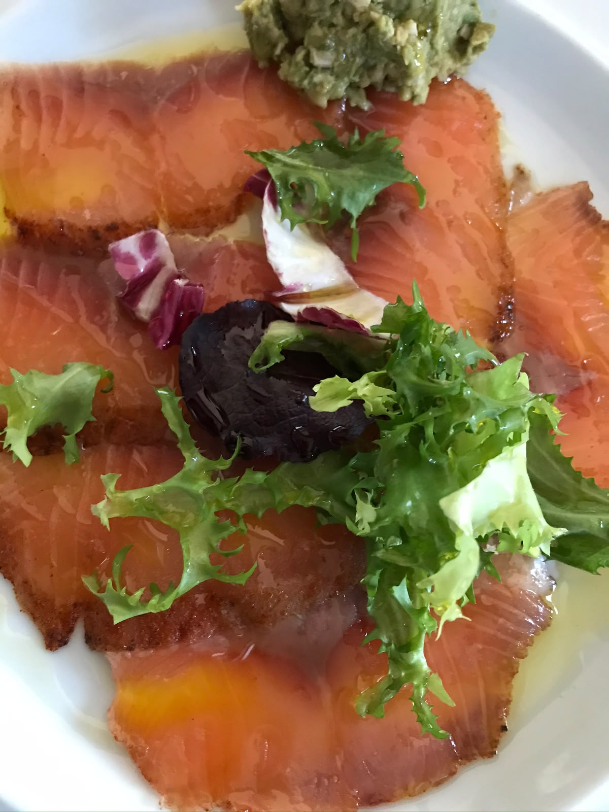 Carpaccio de salmó
